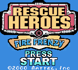 Rescue Heroes - Fire Frenzy (USA)